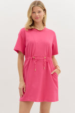 Load image into Gallery viewer, Fuschia Dress with Ties