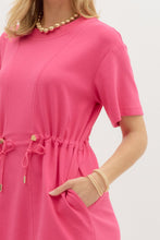 Load image into Gallery viewer, Fuschia Dress with Ties