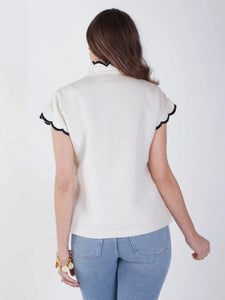 Emily McCarthy Orchid Top in Birch