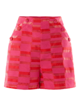 Load image into Gallery viewer, Emily McCarthy Saylor Shorts in Sunset Stripe