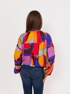 Karlie Button Up Multi