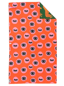 Crae.Home - Eye Of The Tiger Pool Towel: Reversible