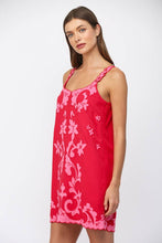 Load image into Gallery viewer, FATE - EMBROIDERED MINI SHIFT DRESS FD30536