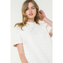 Load image into Gallery viewer, THML - Short Sleeve Textured Top