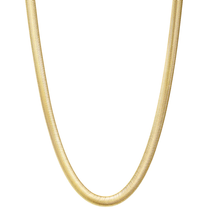 Load image into Gallery viewer, HoopLa Style - Snake Wheat Herringbone Stainless Steel Necklace