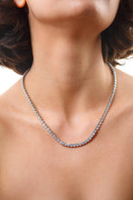 Load image into Gallery viewer, HoopLa Style - Tennis Necklace. Premium PV plated stainless CZ. 