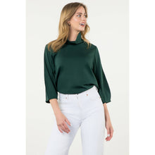 Load image into Gallery viewer, THML - Funnel Neck Quarter Sleeve Top