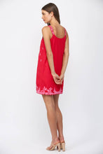 Load image into Gallery viewer, FATE - EMBROIDERED MINI SHIFT DRESS FD30536