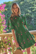 Load image into Gallery viewer, Sugarlips - Alix Button Down Mini Dress Saura Floral