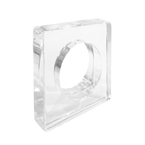 Laura Park Designs - Acrylic Napkin Ring Set - Clear