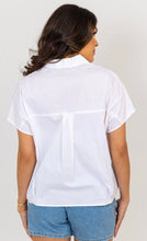 Load image into Gallery viewer, Karlie White V-Neck Top