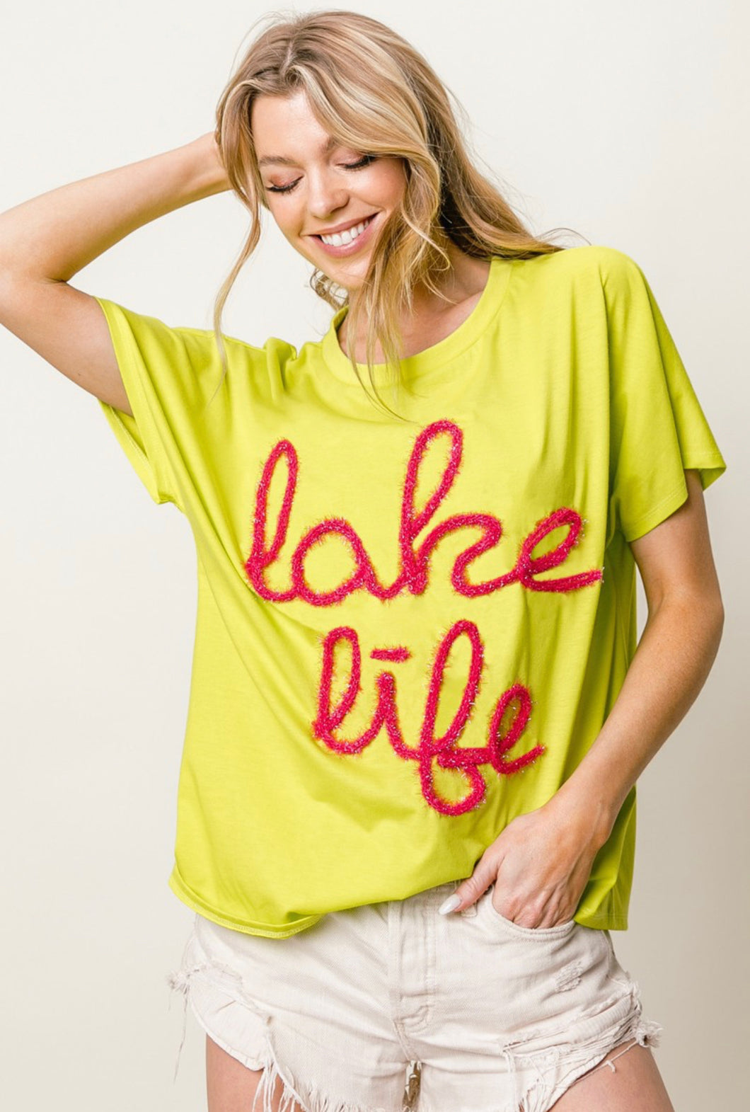 Lake Life Neon Green