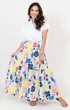 Load image into Gallery viewer, Karlie Abstract Floral Skirt