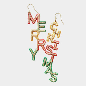 Merry Christmas Earrings