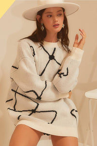 Main Strip - Geometry Sweater