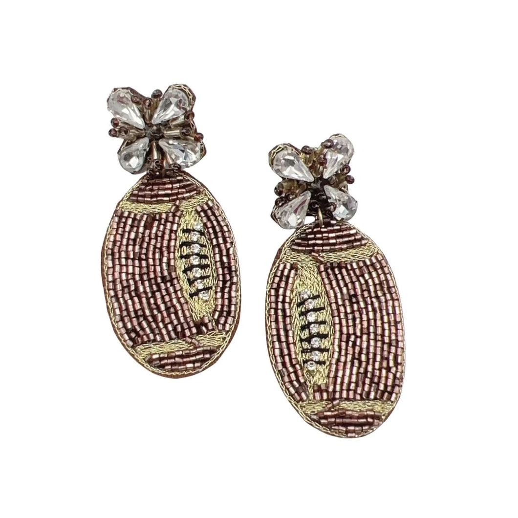 Treasure Jewels Inc. - Football Earrings