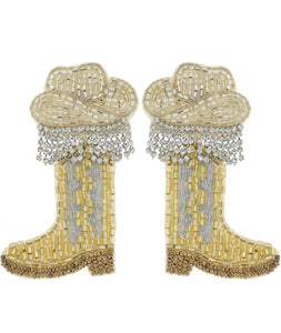 Cowboy Boots and Hat Earrings