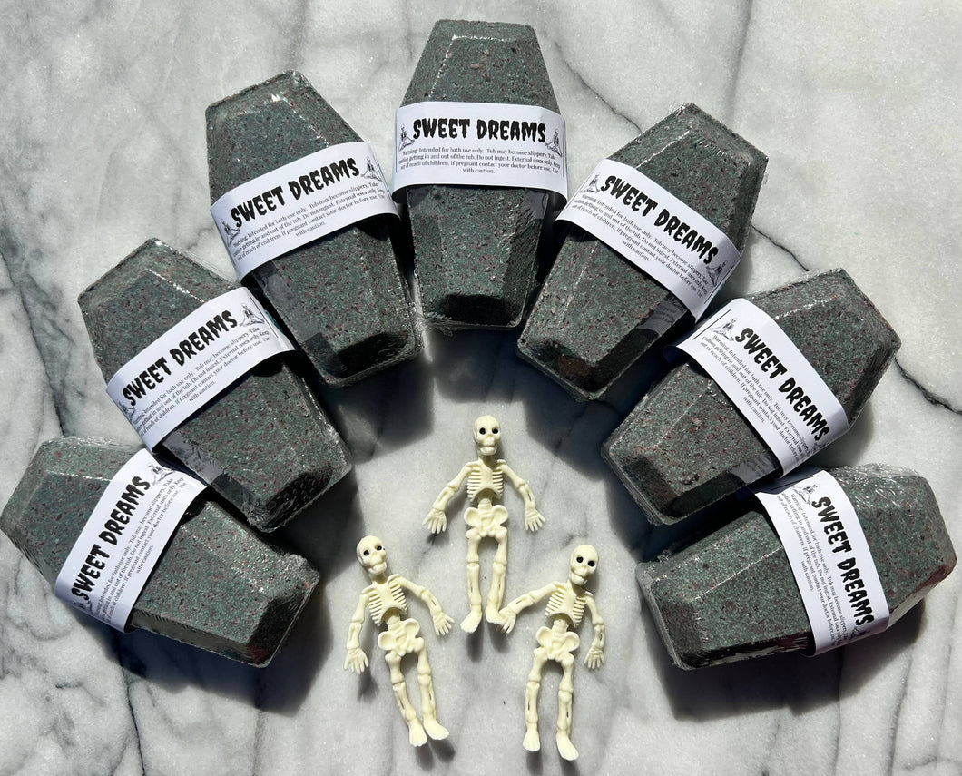 Fizz Bizz LLC - R.I.P Coffin Bath Bomb- Seasonal