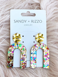 Sandy + Rizzo - Gold Confetti Harper