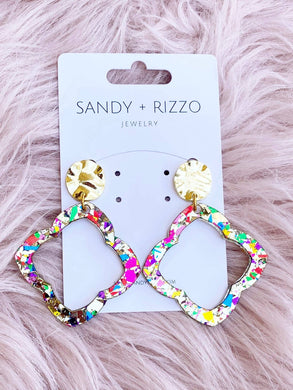 Sandy + Rizzo - Gold Confetti Christine