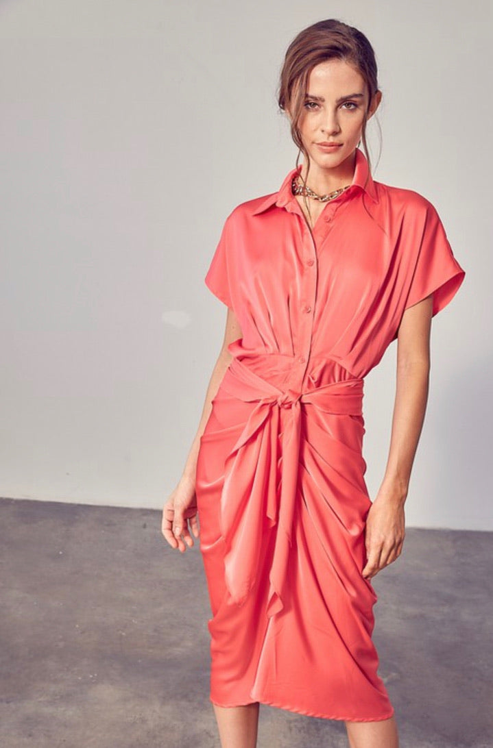 Do+Be Coral Dress Lindsay Kate Designs Do+Be Coral Dress Lindsay Kate Designs