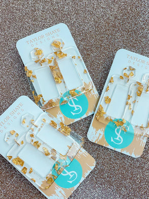 Taylor Shaye Designs - Gloria Acrylic Rectangle Drops
