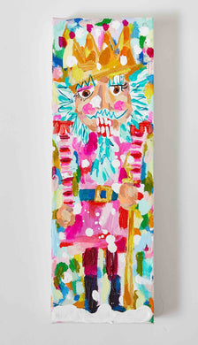 Pinky Nutcracker Christmas Painting