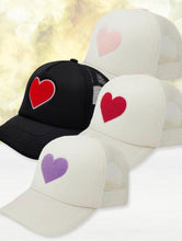 Load image into Gallery viewer, Heart Patch Ball Cap