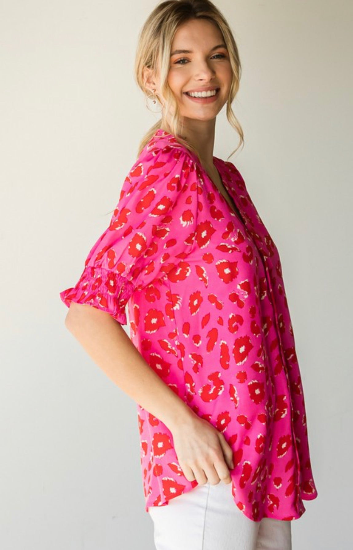 Louisiana Women Hot Pink Top – The Rustic Leopard