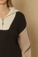 Load image into Gallery viewer, Entro Quarter Zip Sweater