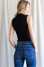 Load image into Gallery viewer, Jodifl Sleeveless Black Bodysuit