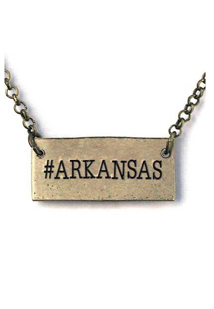 #Arkansas Gold Necklace