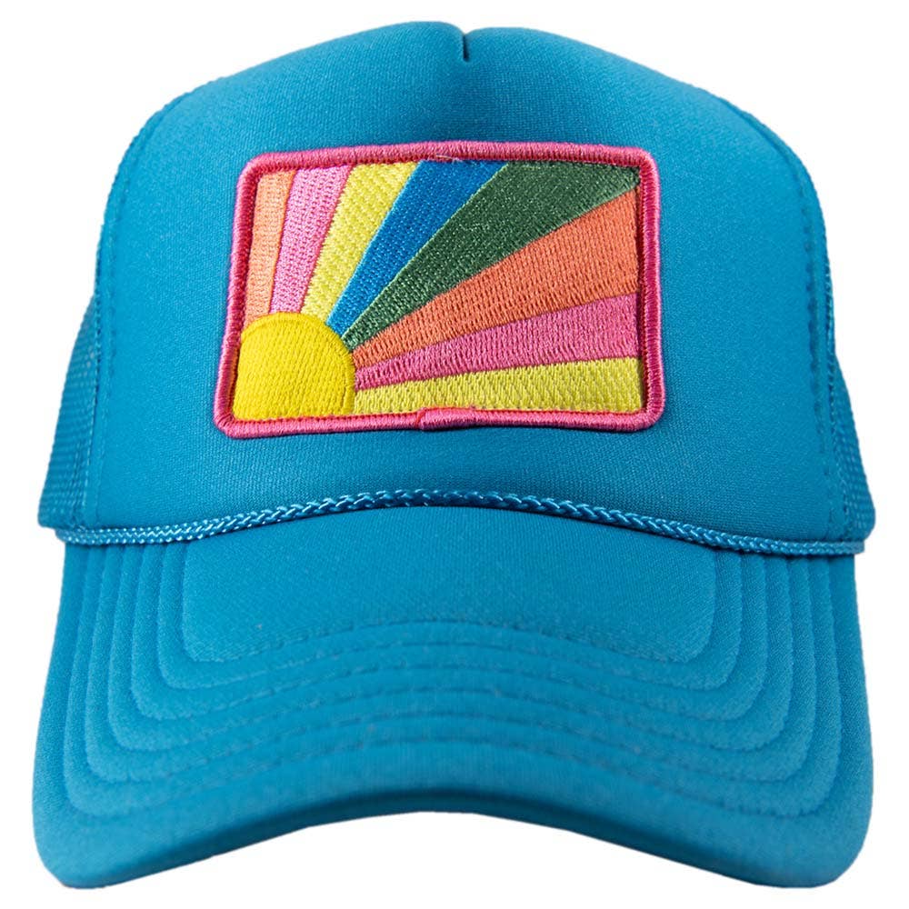 Katydid - Bursting Sunshine Patch Foam Trucker Hat