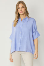 Load image into Gallery viewer, Entro Blue Blouse