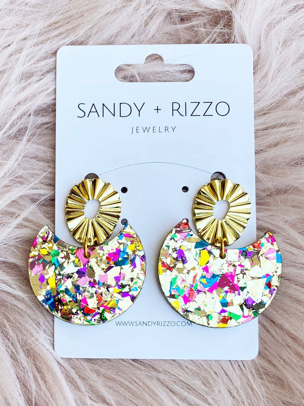 Sandy + Rizzo - Gold Confetti Rita