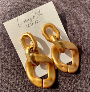 Chunky Gold Earrings