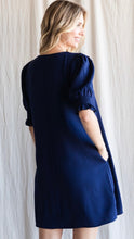 Load image into Gallery viewer, Jodifl Navy Dress