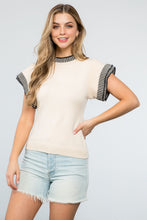 Load image into Gallery viewer, THML Knit Mock Neck Top