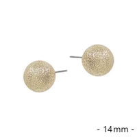 Gold Bead Studs