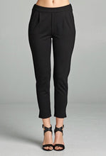 Load image into Gallery viewer, Ellison Cropped Pants in Black and Cream