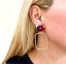 Load image into Gallery viewer, Linny Co Joanna Earring Red Multi