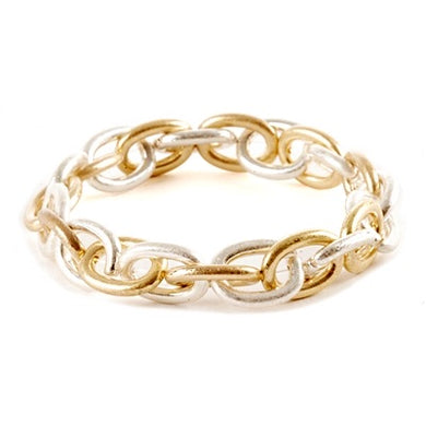 Gold And Silver Chain Link