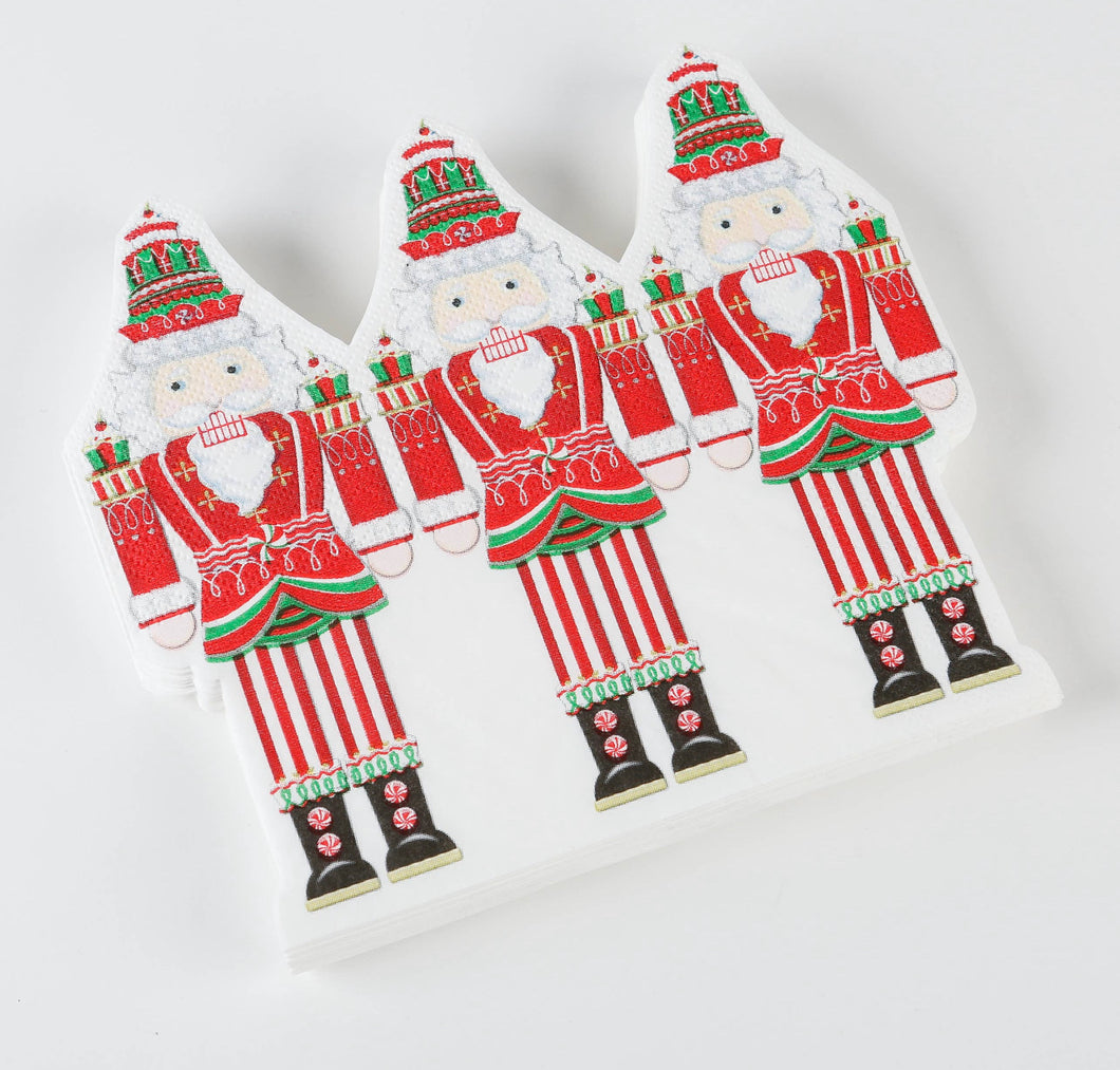 Cupcake Nutcracker Diecut Beverage Napkins