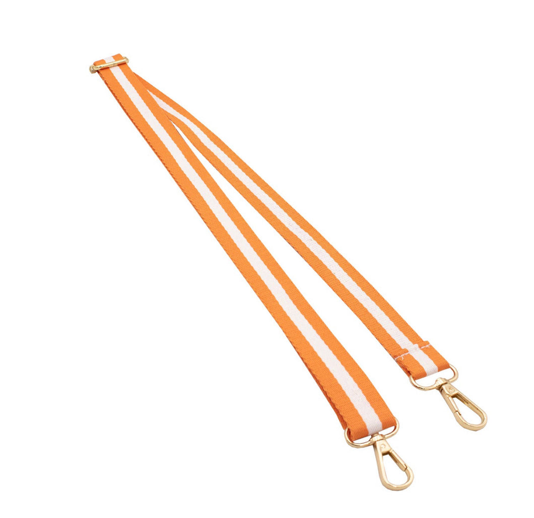 Orange and White Strap