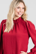 Load image into Gallery viewer, Jodifl Wine Long Sleeve