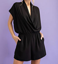 Load image into Gallery viewer, EE:SOME Black Romper