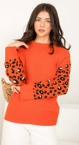 THML Orange Sweater