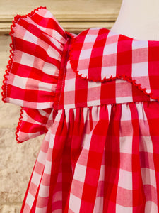 Sage & Lilly Red Gingham Dress with Bloomers