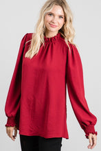 Load image into Gallery viewer, Jodifl Wine Long Sleeve