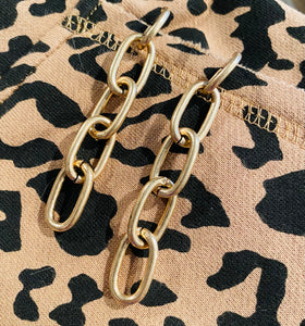 Chunky Chain Link Earrings